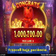 freecell haja paciencia